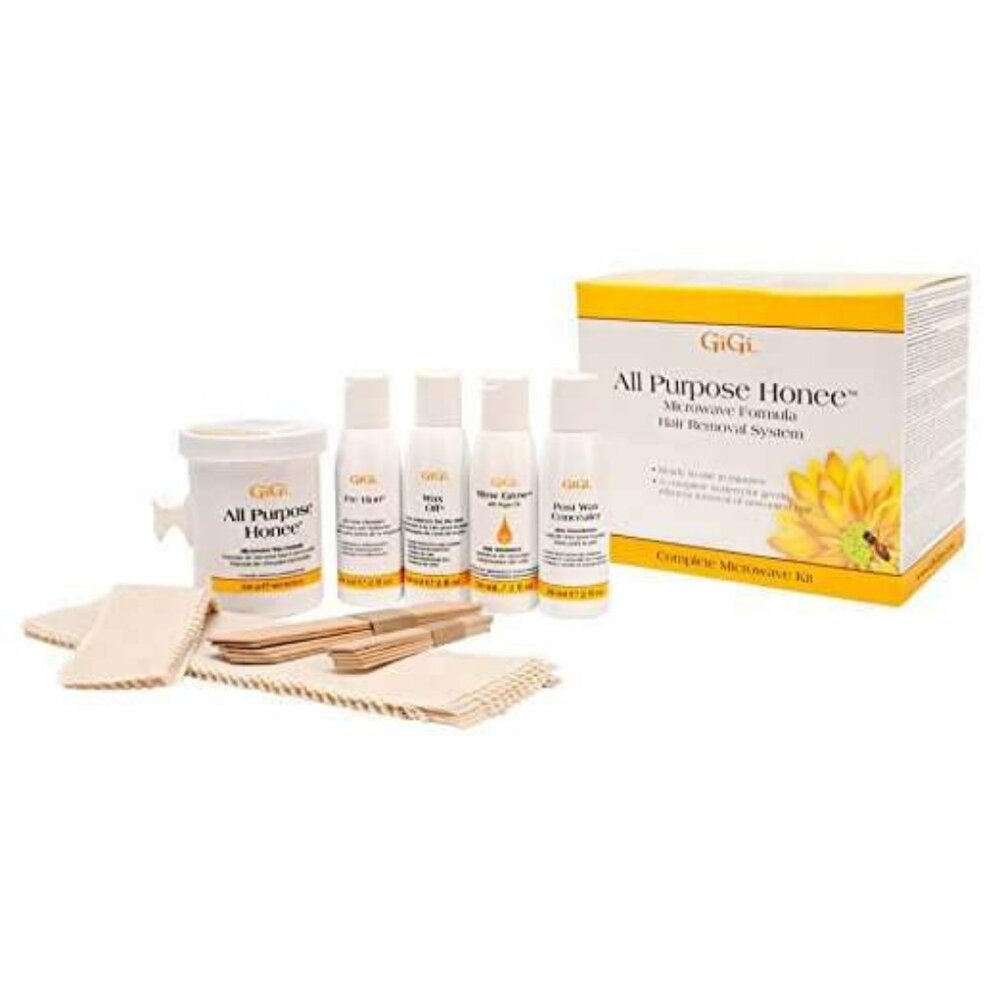 GiGi All Purpose Honee Microwave Hair Removal Kit care
